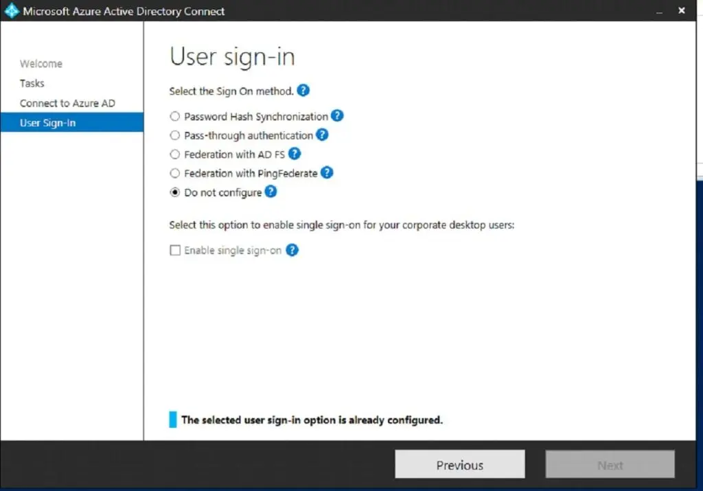 AD-Connect-Install - User Signin